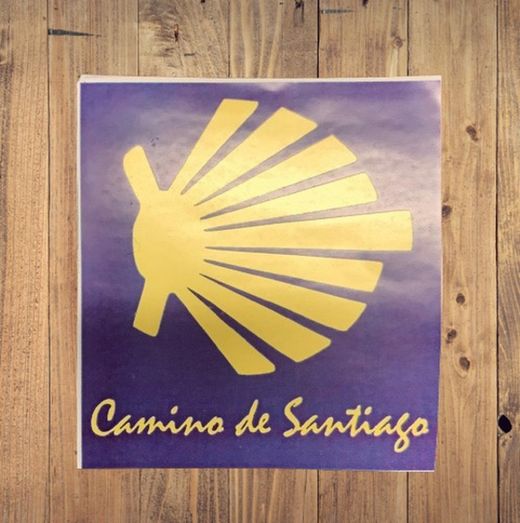 Pegatinas del camino de Santiago
