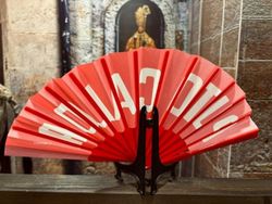 Abanico - "Puto calor" Rojo
