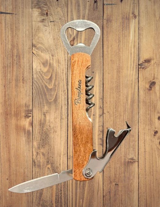 Abridor multiusos madera