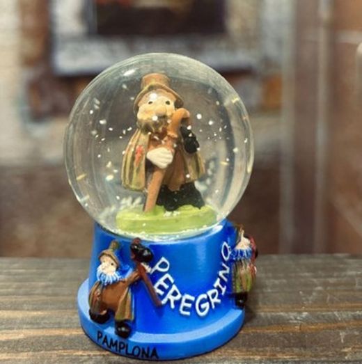 Bola de cristal del camino de Santiago
