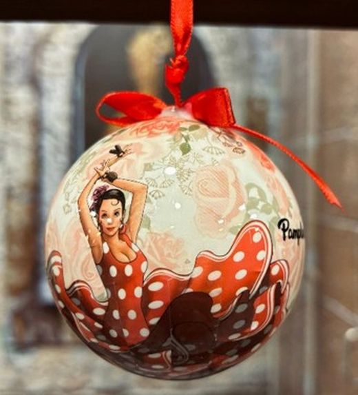 Bola de navidad Flamenca
