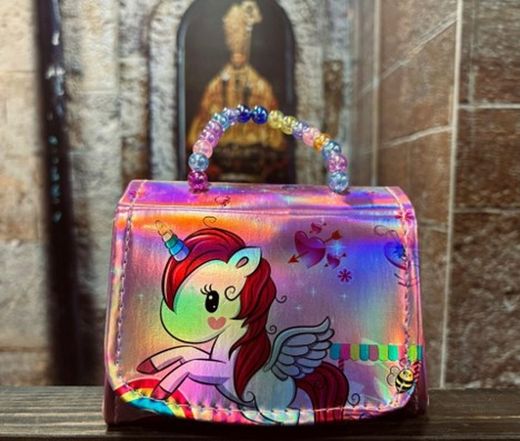 Bolso Unicornio bolitas