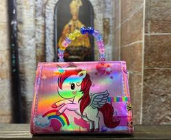 Bolso Unicornio bolitas