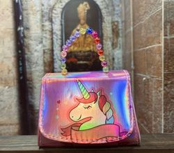 Bolso Unicornio bolitas