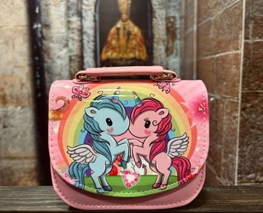 Bolso charol  Unicornios