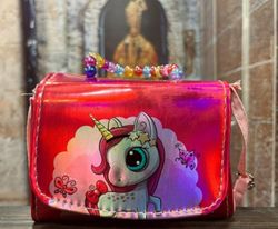 Bolso Unicornio bolitas