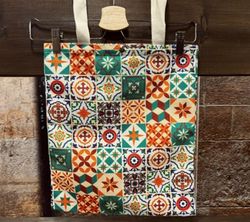 Bolso Pamplona Estampado azulejos