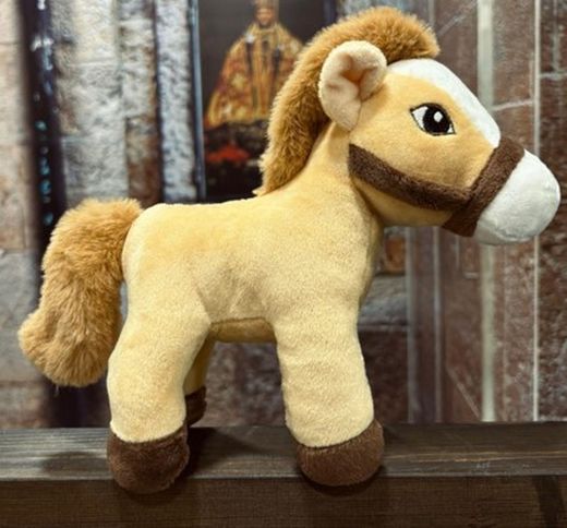 Caballo de peluche