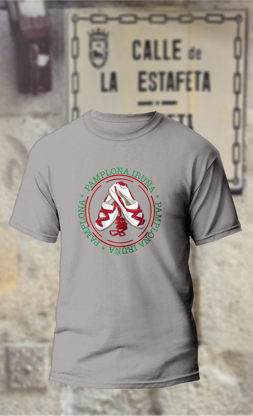 Camiseta con alpargatas de Fiestas