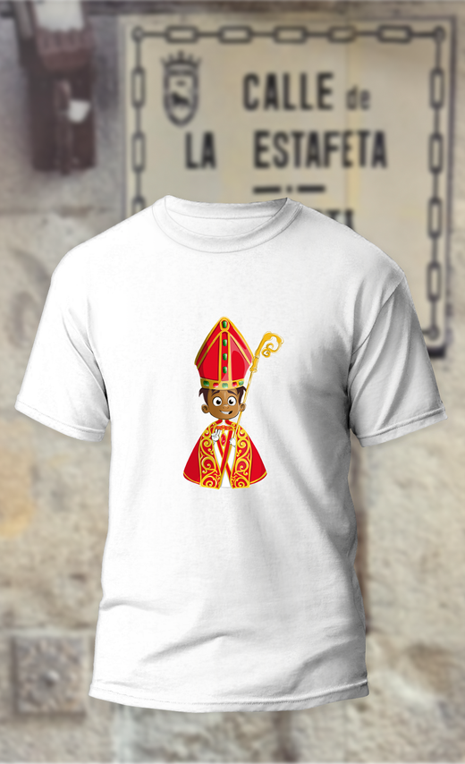 Camiseta de San Fermin en niño