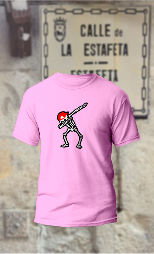 Camiseta esqueleto