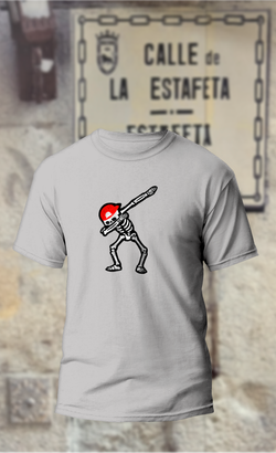 Camiseta esqueleto