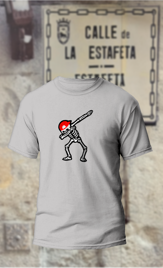 Camiseta esqueleto
