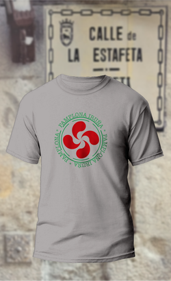Camiseta Lauburu Rojo