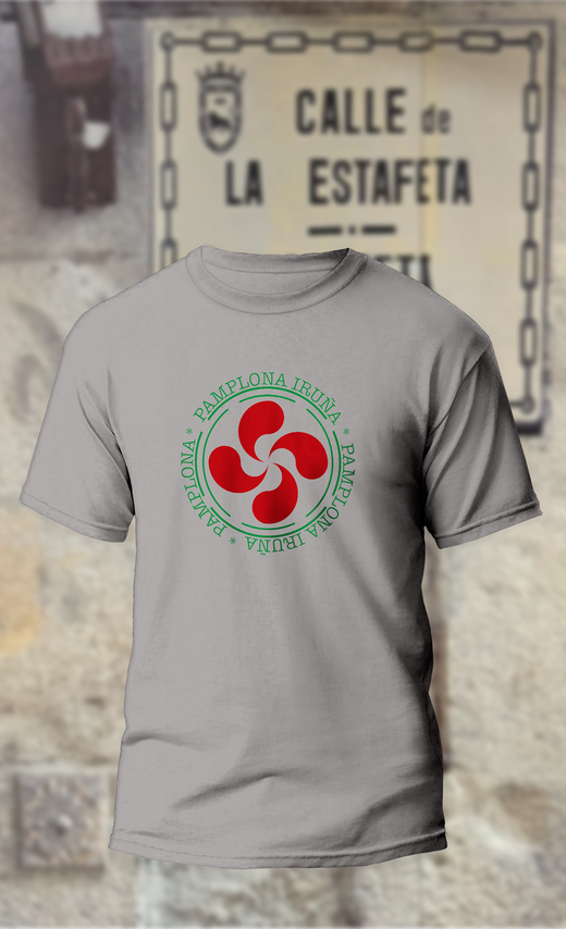 Camiseta Lauburu Rojo