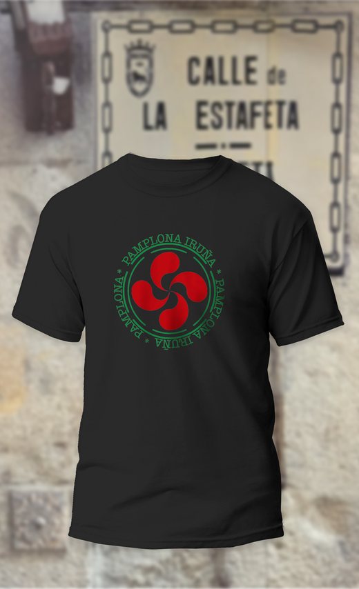 Camiseta Lauburu Rojo