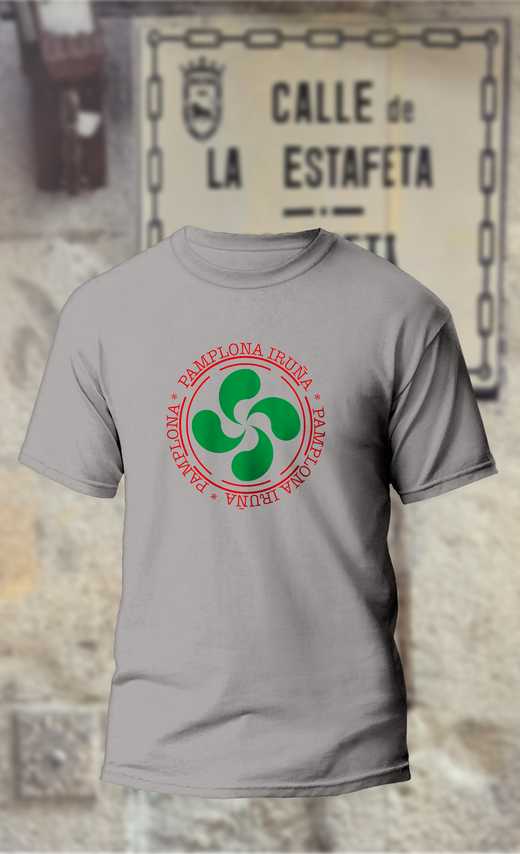 Camiseta Lauburu Verde