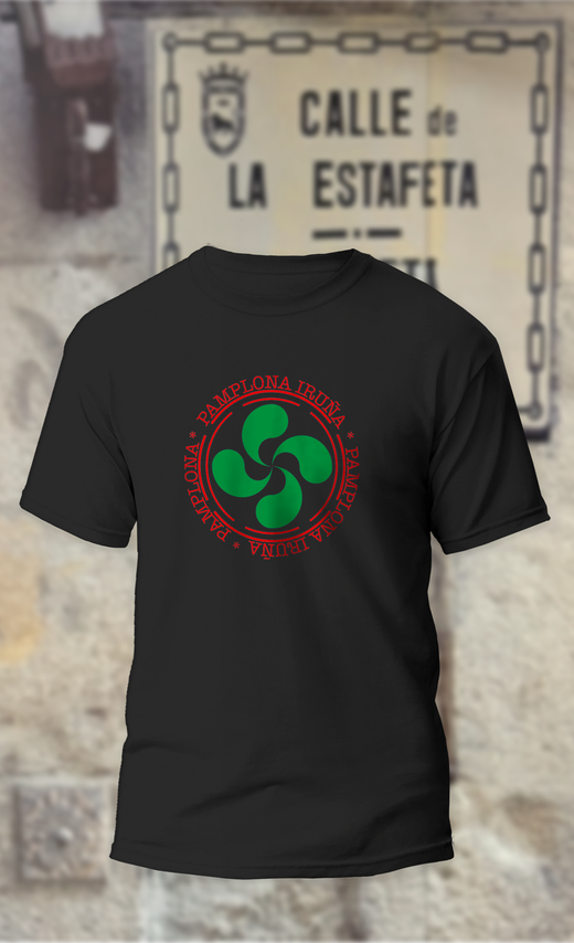 Camiseta Lauburu Verde