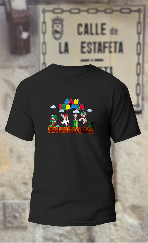 Camiseta Mario Bros