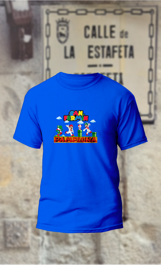 Camiseta Mario Bros