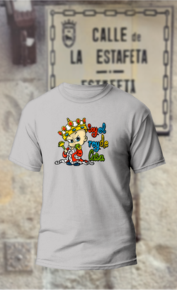 Camiseta niño Soy el Rey de la casa