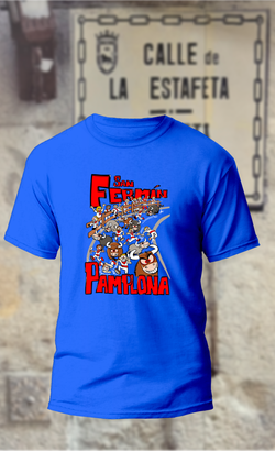 Camiseta "Pamplona San Fermín"