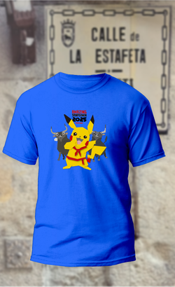 Camiseta Pikachu con toros