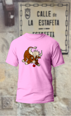 Camiseta torito con mariquita