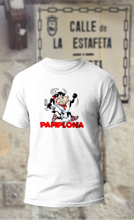 Camiseta Toro corriendo