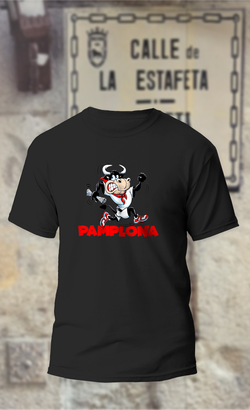 Camiseta Toro corriendo