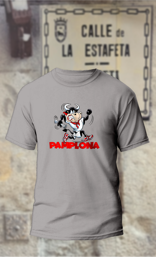 Camiseta Toro corriendo