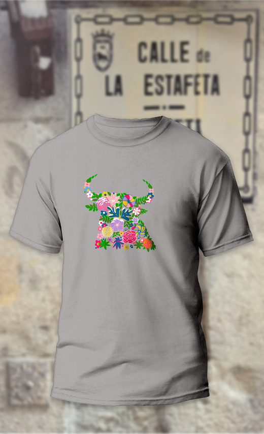 Camiseta Toro de Flores