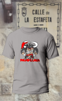 Camiseta toro fuerte enfadado