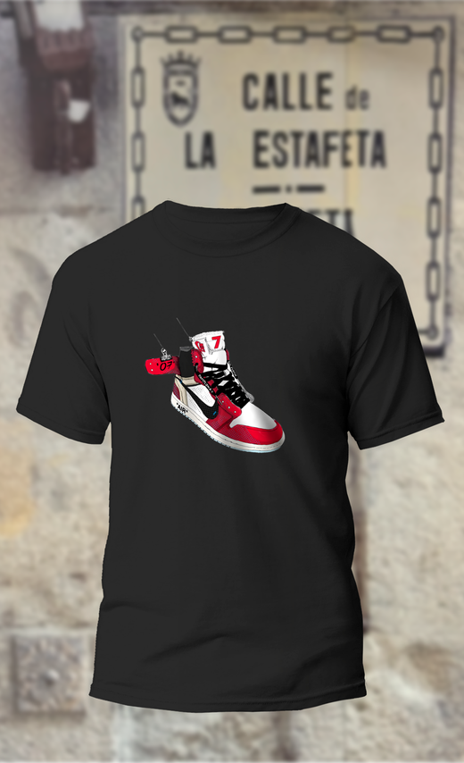 Camiseta zapatillas Nike