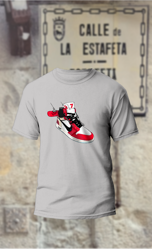 Camiseta zapatillas Nike