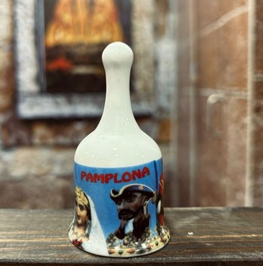 Campana Cerámica "Reyes y Tradiciones de Pamplona"