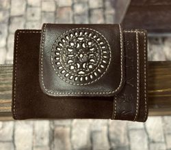 Cartera marrón