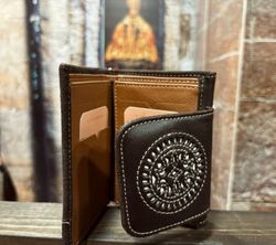 Cartera marrón
