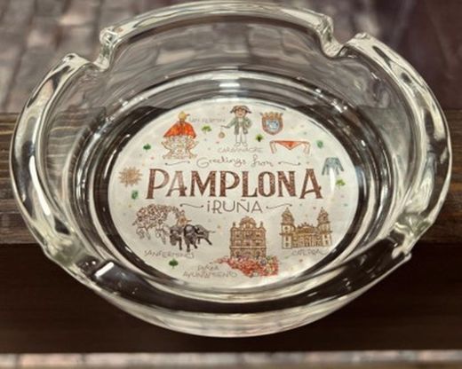 Cenicero Cristal Pamplona