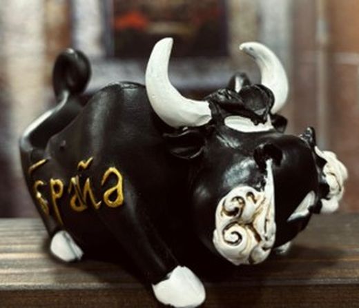 Cenicero Toro Enfadado