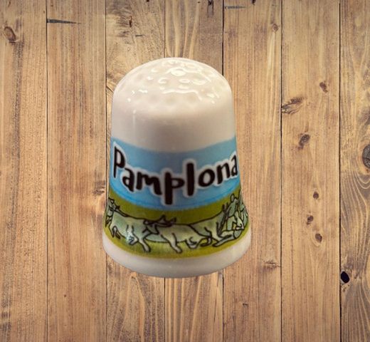 Dedal Pamplona ilustrado encierro