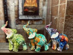 Figura Elefante de colores pequeño