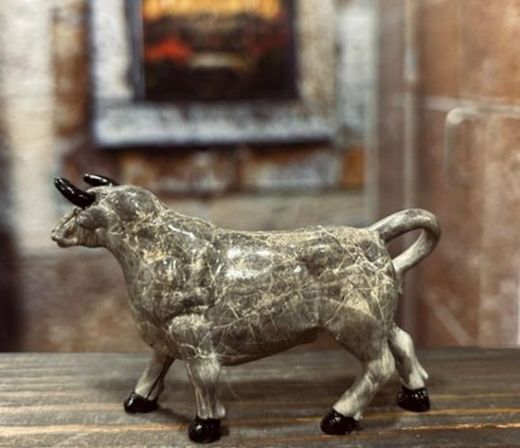Figura Toro Mármol