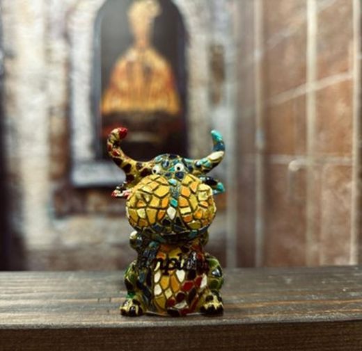 Figura Toro Mosaico Pequeño