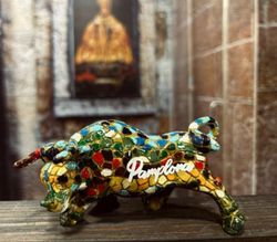Figura Toro Mosaico Grande