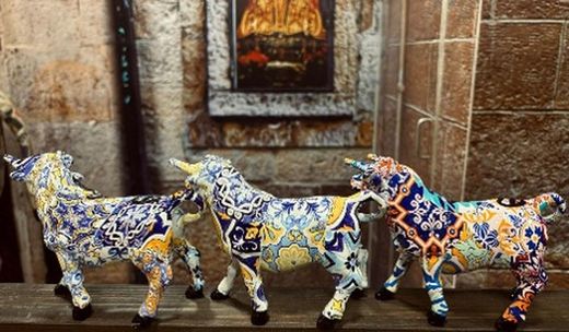 Figura Toro Mosaico