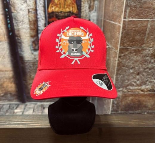 Gorra encierrico roja
