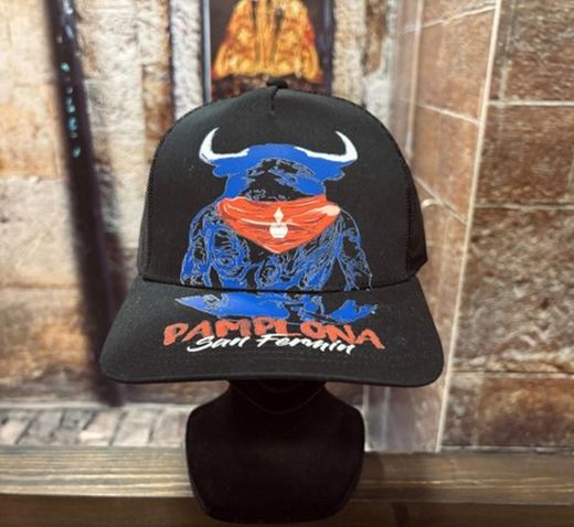 Gorra Encierrico toro azul