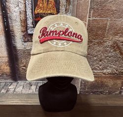 Gorra pamplona denim beige