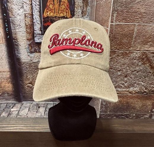 Gorra pamplona denim beige
